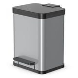 Hailo 0619-220 öko uno plus m pedaalemmer 17l zilver