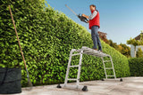 Hailo 7412-037 m60 universele aluminium ladder 4x3m