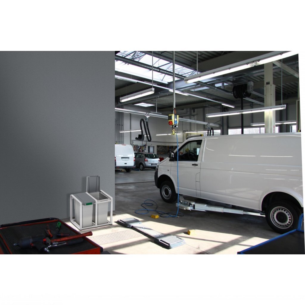 Hailo 0935-302 profiline öko xl (expansion unit) afvalscheider 38l grijs