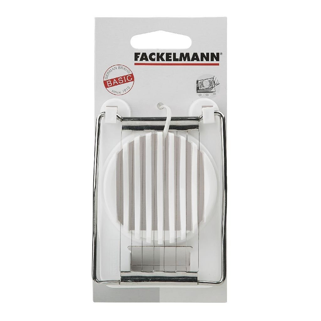 Fackelmann basic eisnijder 11x8 cm wit pp rvs