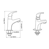 Schütte koudwaterkraan vico chroom