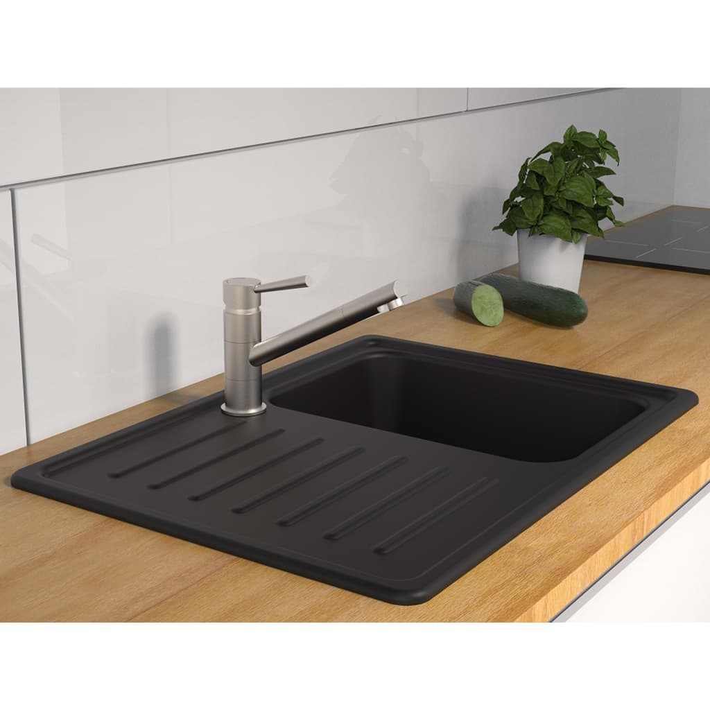 Schütte eenknopsmengkraan cornwall rvs-look