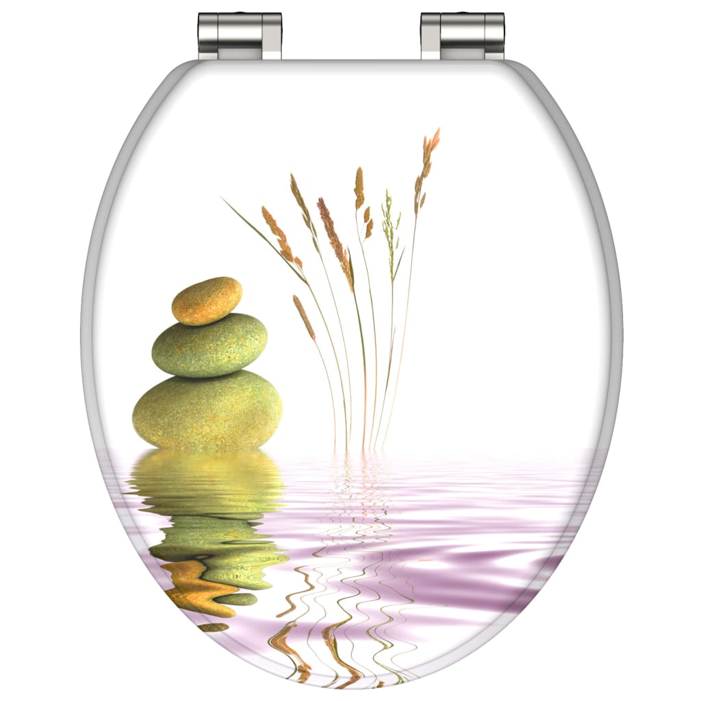 Schütte toiletbril met soft-close balance mdf