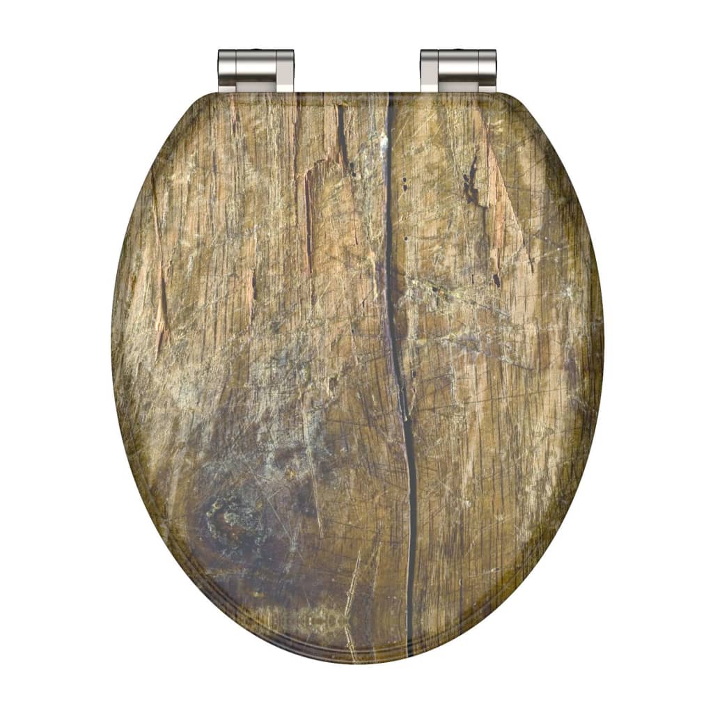 Schütte toiletbril solid wood mdf bruin