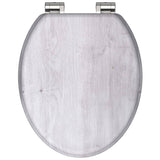 Schütte toiletbril met soft-close light wood mdf