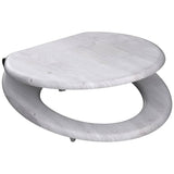 Schütte toiletbril met soft-close light wood mdf