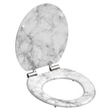 Schütte toiletbril met soft-close marmor stone