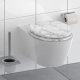 Schütte toiletbril met soft-close marmor stone