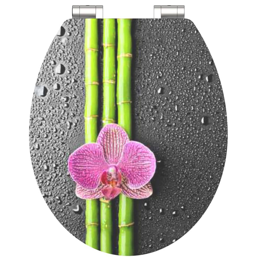 Schütte toiletbril met soft-close asia mdf hoogglans