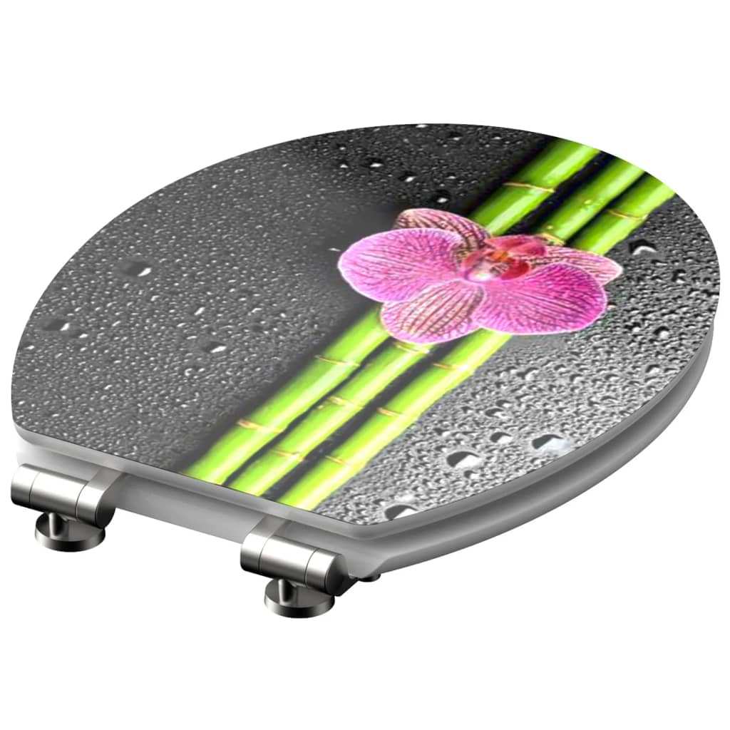 Schütte toiletbril met soft-close asia mdf hoogglans