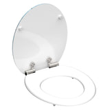 Schütte toiletbril met soft-close shell heart mdf hoogglans