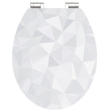 Schütte toiletbril met soft-close diamond mdf hoogglans