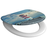 Schütte toiletbril met soft-close lighthouse