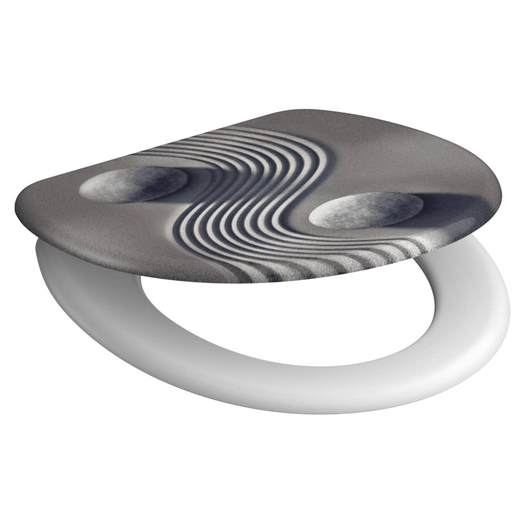 Schütte toiletbril met soft-close yin yang