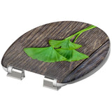 Schütte toiletbril met soft-close ginkgo wood