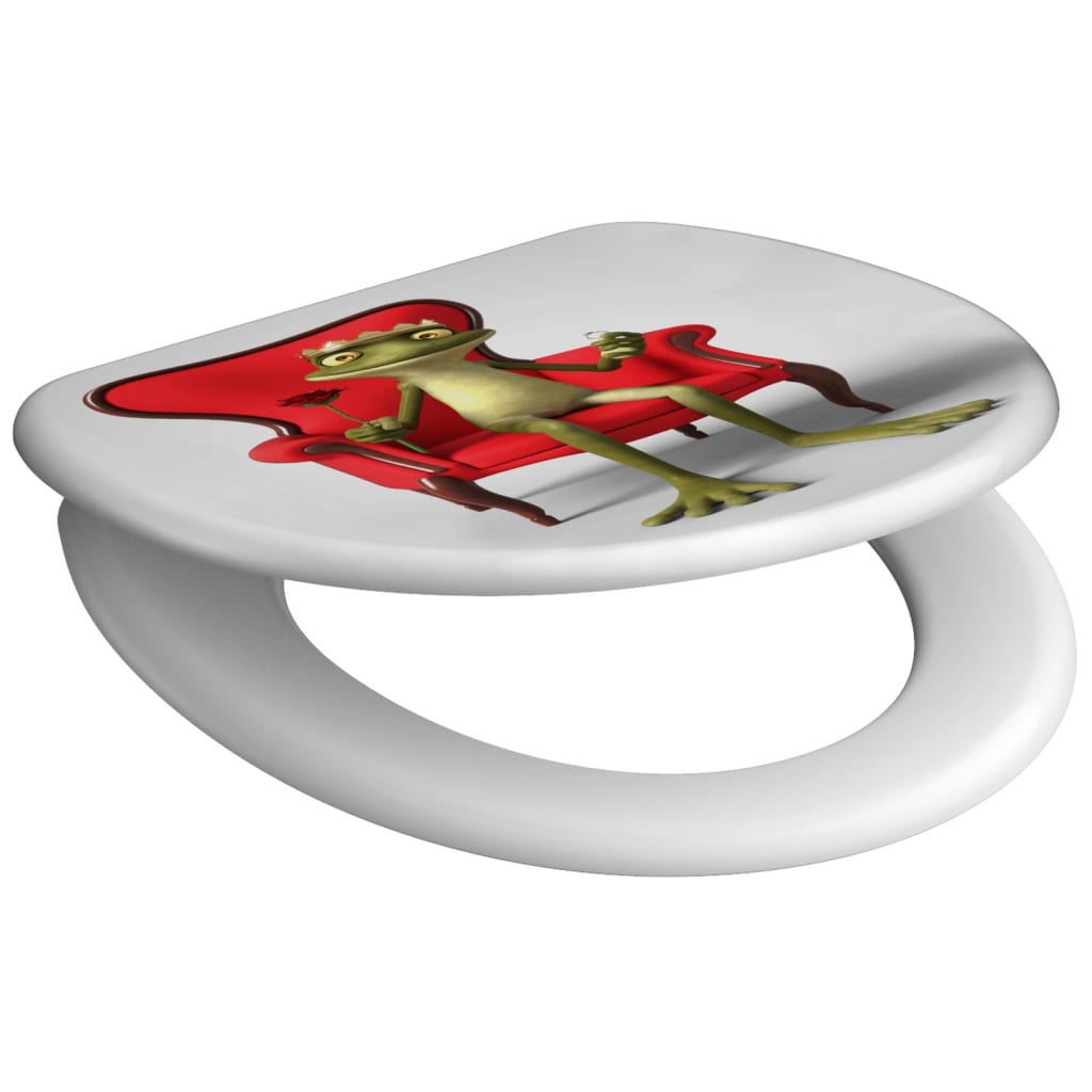 Schütte toiletbril met soft-close frog king