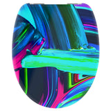 Schütte toiletbril met soft-close neon paint