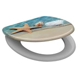 Schütte toiletbril met soft-close beach