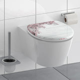Schütte toiletbril met soft-close flowers wood
