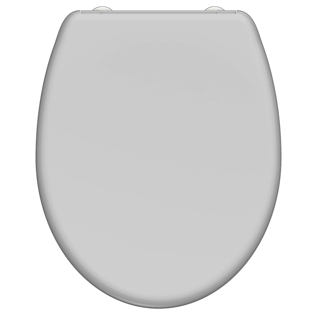 Schütte toiletbril met soft-close quick-release grey duroplast