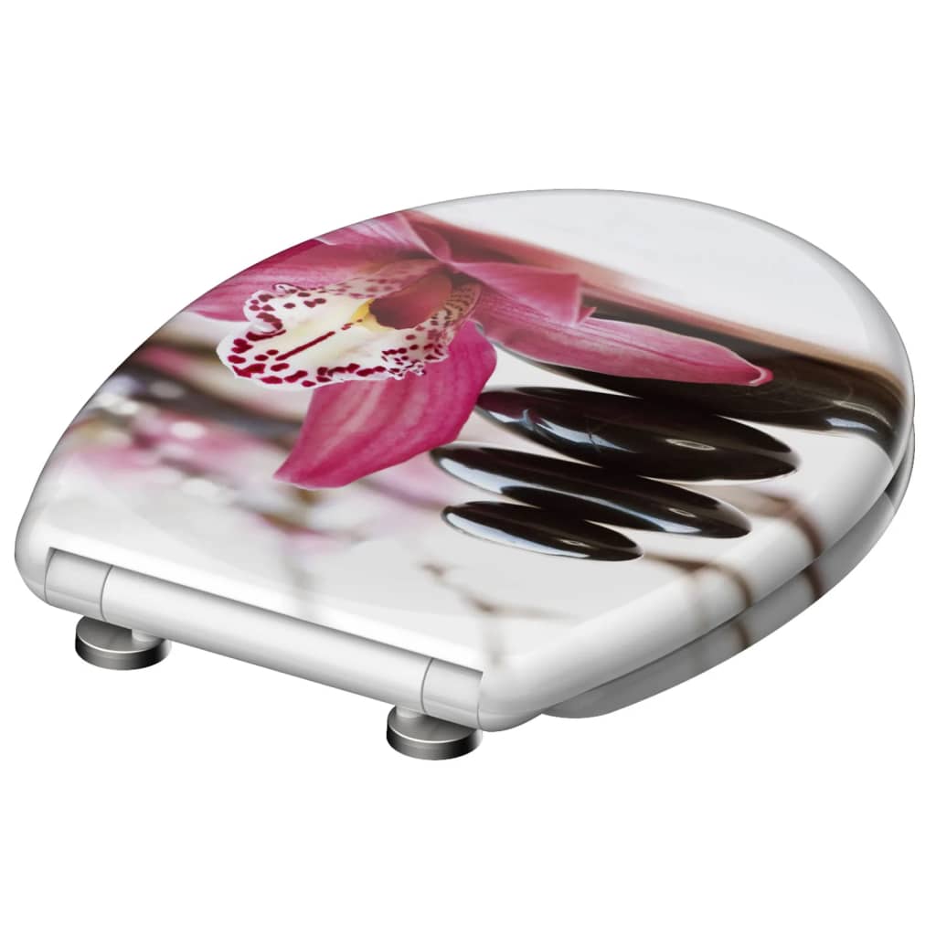 Schütte toiletbril met soft-close quick-release wellyness