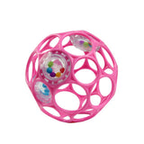 Oball rattle easy grip roze