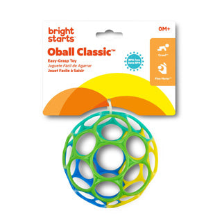 Oball original klassiek easy grip blauw groen