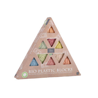 Jipy bioplastic 9 zachte blokken driehoek