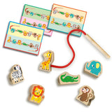 SES My First Houten Kralen Rijgen - Dieren