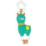 Clementoni baby alpaca ratel schud en speel