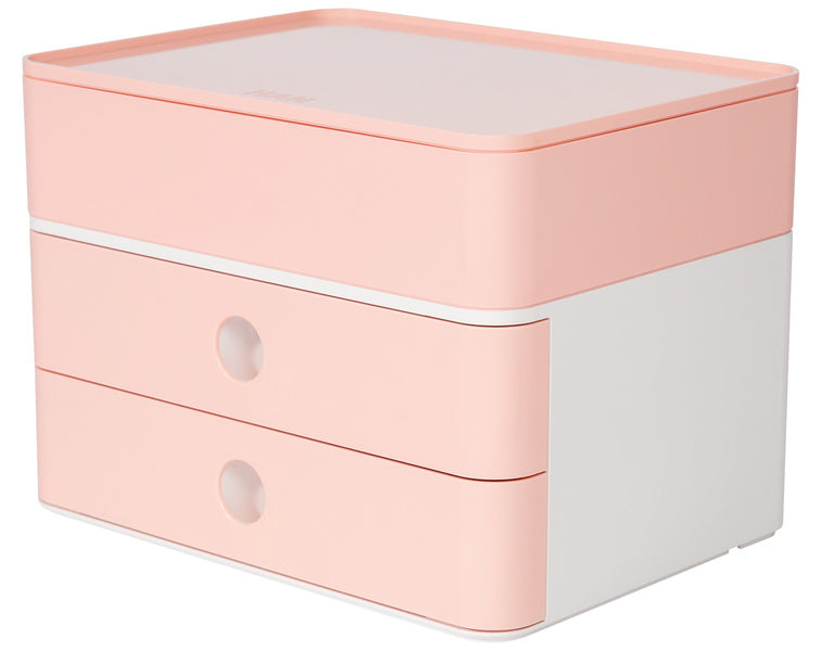 Han ha-1100-86 smart-box plus allison 2 lades en box flamingo roze