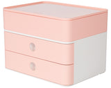 Han ha-1100-86 smart-box plus allison 2 lades en box flamingo roze