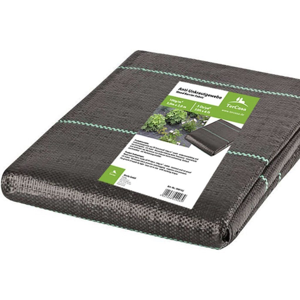 Tercasa ju-998102 worteldoek 200x500 cm 100g m sup2; zwart
