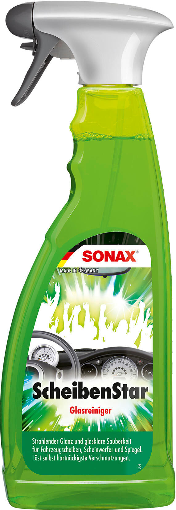 Sonax ruitenreiniger scheibenstar disk star 750 ml pet bottle