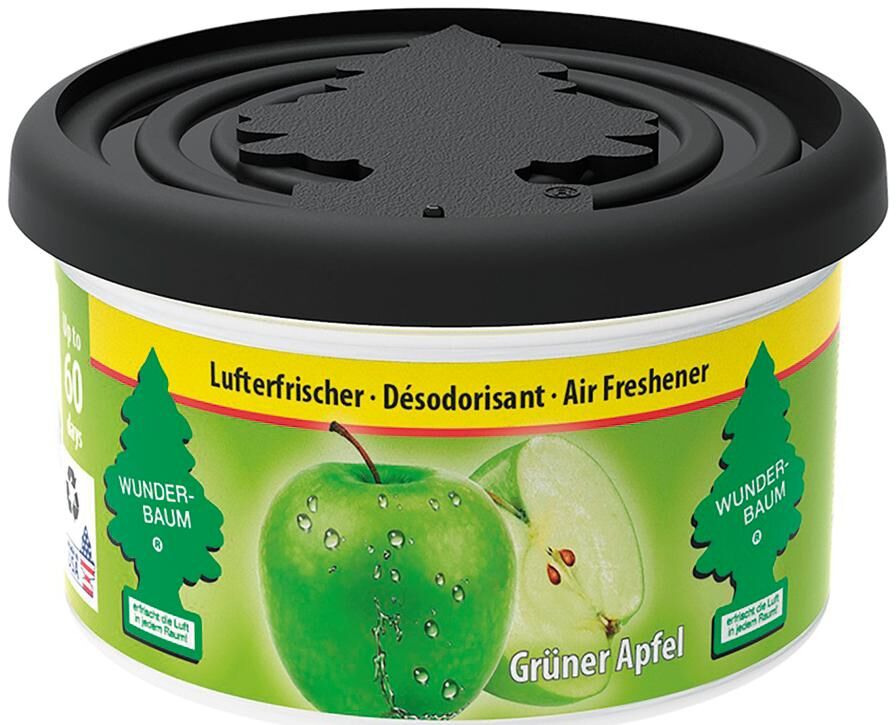 Wunder-baum geurbomen luchtverfrisser geurblik . wb green apple fragrance air fresher