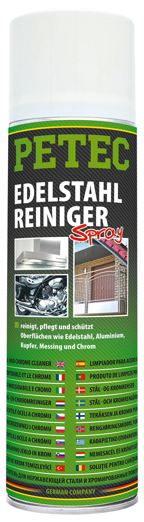 Petec speciale reiniger van reiniger voor roestvrij staal . stainless steel cleaner 5