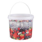 Hi emmer met bewaarglazen 210 ml
