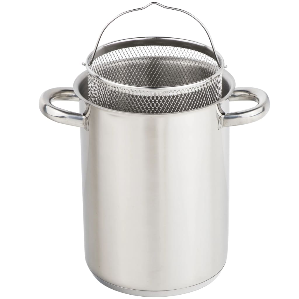 Hi aspergepan 4 l zilverkleurig
