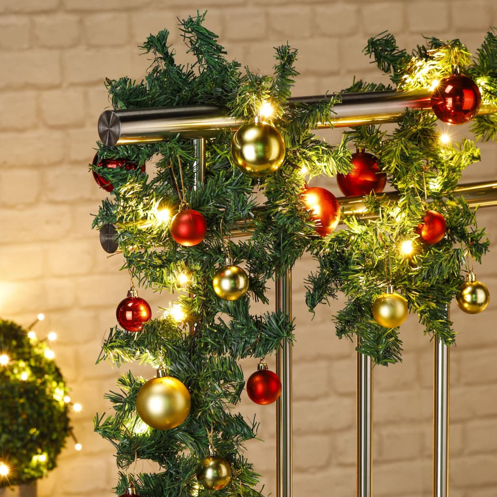 Hi kerstslinger met 80 warmwitte led's 20 m