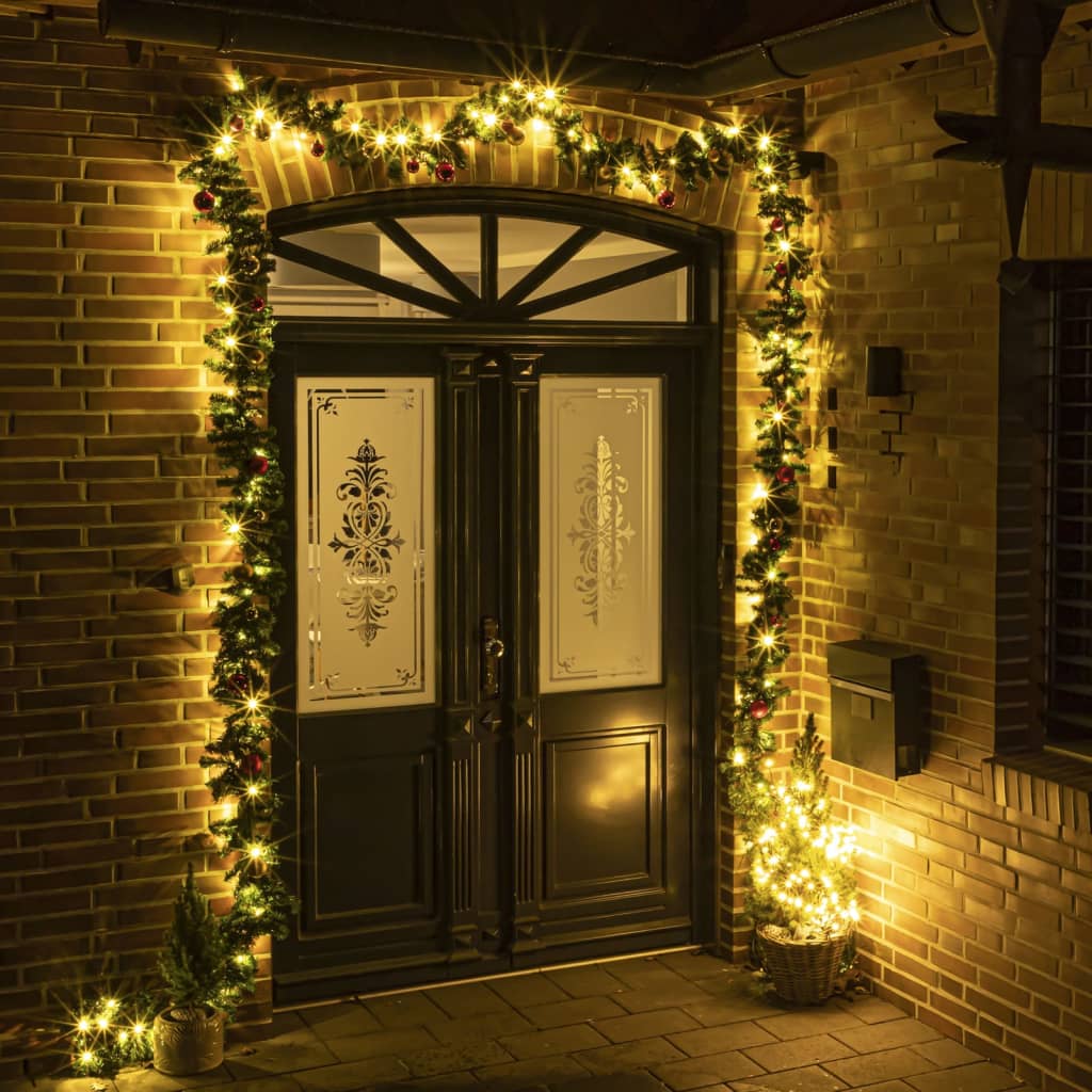 Hi kerstslinger met 80 warmwitte led's 20 m