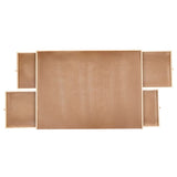 Hi puzzeltafel met 4 lades 76x57x4,5 cm hout