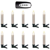 Hi minikaarsjes 20 st draadloos led met afstandsbediening