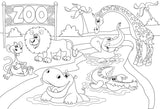 Info notes in-8719-08 kleurboek 300mm x 200mm colouring book