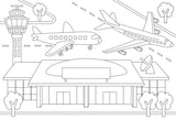 Info notes in-8719-08 kleurboek 300mm x 200mm colouring book