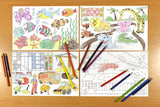 Info notes in-8719-08 kleurboek 300mm x 200mm colouring book
