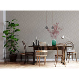 Noordwand behang topchic tone on tone diamonds metallic beige