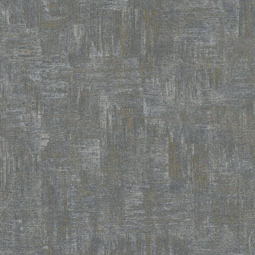 Noordwand behang topchic scratched look metallic grijs