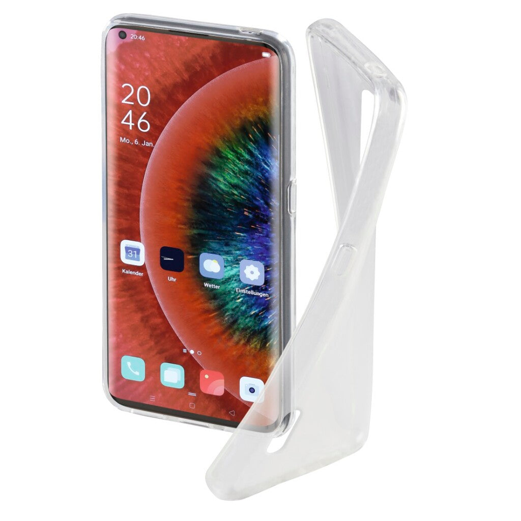 Hama cover crystal clear voor oppo find x2 pro transparant