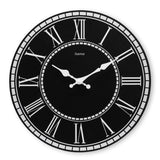 Hama wandklok rab vintage tikt niet 30 cm zwart wit mdf