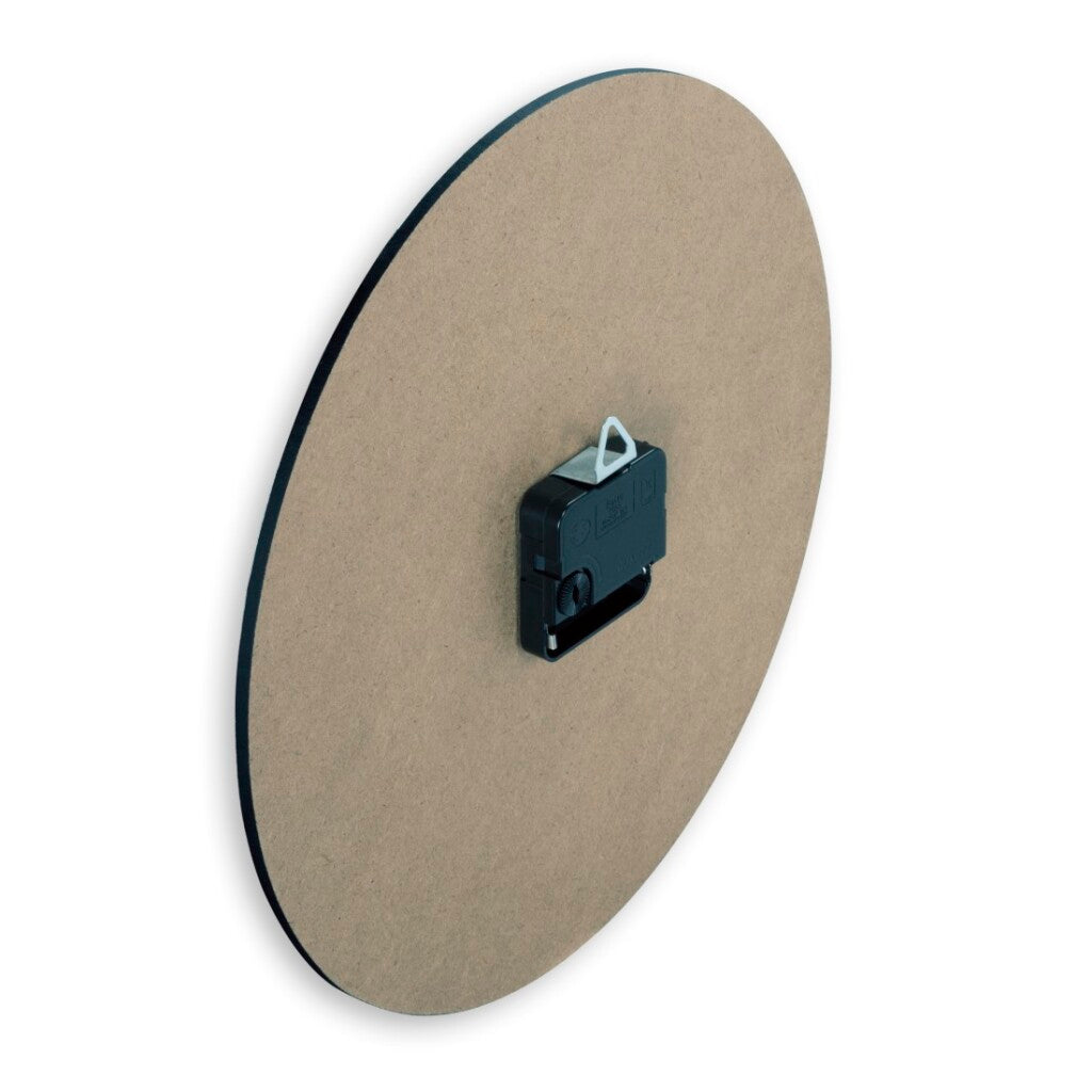 Hama wandklok rab vintage tikt niet 30 cm zwart wit mdf